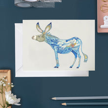Load image into Gallery viewer, Donkey - Greetings Card