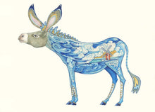 Load image into Gallery viewer, Donkey - Greetings Card