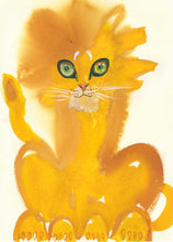 Load image into Gallery viewer, Lion - Greetings Card