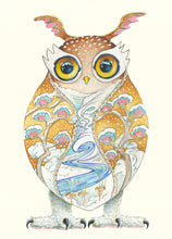 Load image into Gallery viewer, Snow Owl - Greetings Card