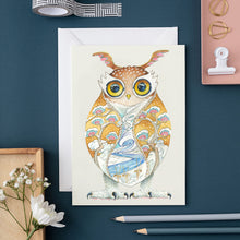 Load image into Gallery viewer, Snow Owl - Greetings Card