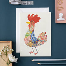 Load image into Gallery viewer, Cockerel - Greetings Card