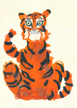 Load image into Gallery viewer, Tiger - Greetings Card