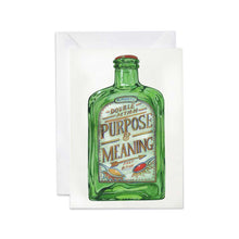 Load image into Gallery viewer, Double Action Purpose and Meaning - Tonic - Greetings Card