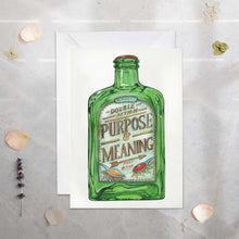 Load image into Gallery viewer, Double Action Purpose and Meaning - Tonic - Greetings Card