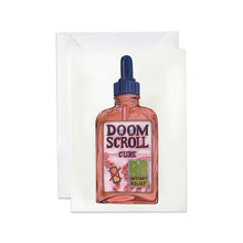 Load image into Gallery viewer, Doom Scroll Cure - Eye Drops - Greetings Card