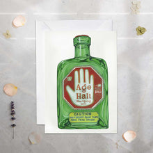 Load image into Gallery viewer, Age Halt - Super tonic - Greetings Card