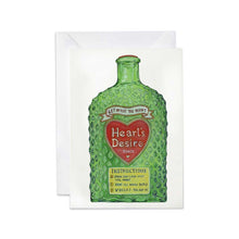 Load image into Gallery viewer, Heart’s Desire - Tonic - get what you want - Greetings Card