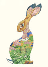 Load image into Gallery viewer, Curious Hare - Greetings Card