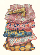 Load image into Gallery viewer, Hare asleep - Greetings Card