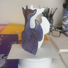 Load and play video in Gallery viewer, Red Fox - Die Cut Greetings Card