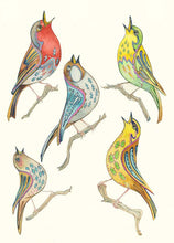Load image into Gallery viewer, Songbird singing competition - Card