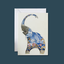 Load image into Gallery viewer, Elephant Squirting Water - Card
