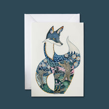 Load image into Gallery viewer, Fox at Night - Card