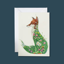 Load image into Gallery viewer, Fox in a Meadow - Card