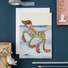 Load image into Gallery viewer, Doggy Paddle - Card - The DM Collection
