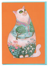 Load image into Gallery viewer, White Cat - Card