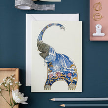 Load image into Gallery viewer, Elephant Squirting Water - Card - The DM Collection