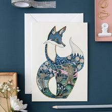 Load image into Gallery viewer, Fox at Night - Card - The DM Collection