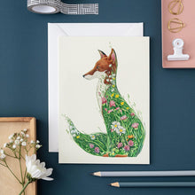 Load image into Gallery viewer, Fox in a Meadow - Card - The DM Collection