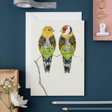 Load image into Gallery viewer, Goldfinches - Card - The DM Collection