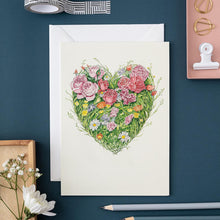 Load image into Gallery viewer, Grass Heart - Card - The DM Collection