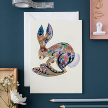 Load image into Gallery viewer, Hopping Bunny - Card - The DM Collection