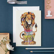Load image into Gallery viewer, Lion - Card - The DM Collection