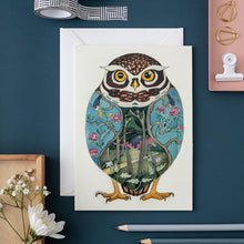 Load image into Gallery viewer, Little Owl - Card - The DM Collection
