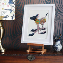 Load image into Gallery viewer, Black Labrador Running - Print - The DM Collection