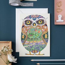 Load image into Gallery viewer, Owl in the Forest - Card - The DM Collection