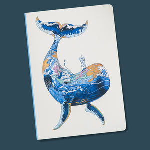 Perfect Bound Notebook - Whale