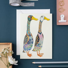 Load image into Gallery viewer, Runner Ducks - Card - The DM Collection