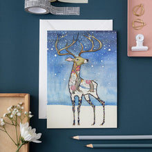 Load image into Gallery viewer, Stag in the Snow - Card - The DM Collection