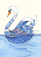 Load image into Gallery viewer, Swan - Card