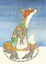 Load image into Gallery viewer, Fox in the Snow - Card - The DM Collection
