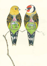 Load image into Gallery viewer, Goldfinches - Card - The DM Collection