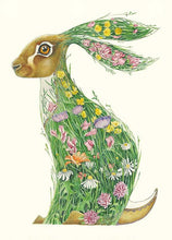 Load image into Gallery viewer, Hare in a Meadow - Card - The DM Collection

