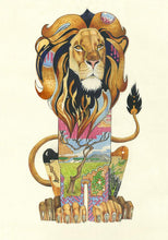 Load image into Gallery viewer, Lion - Card - The DM Collection