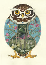 Load image into Gallery viewer, Little Owl - Card - The DM Collection