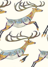 Load image into Gallery viewer, Leaping Reindeer - Card - The DM Collection
