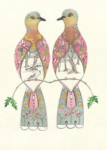 Load image into Gallery viewer, Two Turtle Doves - Card - The DM Collection