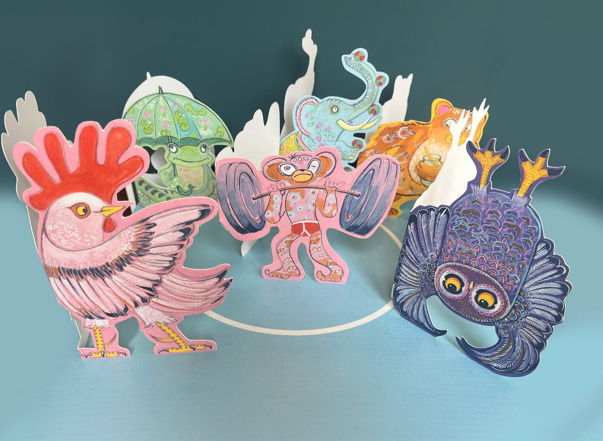 Die Cut Animal Cards – Trade - The DM Collection