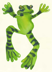 Frog - Greetings Card