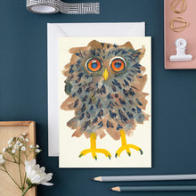 Load image into Gallery viewer, Owl - Greetings Card
