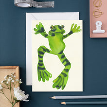 Load image into Gallery viewer, Frog - Greetings Card
