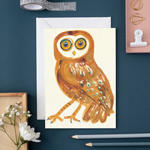 Load image into Gallery viewer, Tawny Owl - Greetings Card
