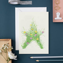 Load image into Gallery viewer, Grass Star - Greetings Card
