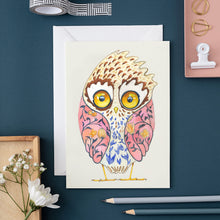 Load image into Gallery viewer, Baby Owl - Greetings Card
