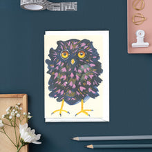 Load image into Gallery viewer, Night Owl - Greetings Card
